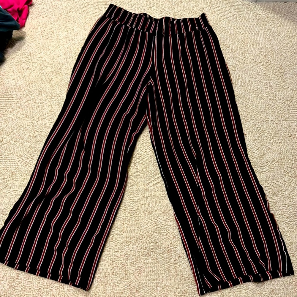 Straight Leg Striped pants